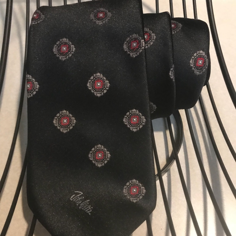 John Weitz classic black power tie